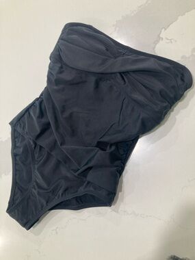 Kona Sol Black One-Piece Swimsuit